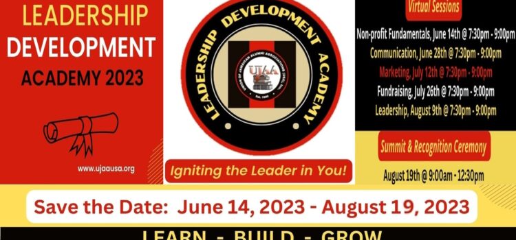 Leadership Development Academy 2023 – Registration is open!!!